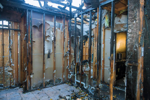 Professional Fire Damage Restoration technician working in Air Force Academy, CO